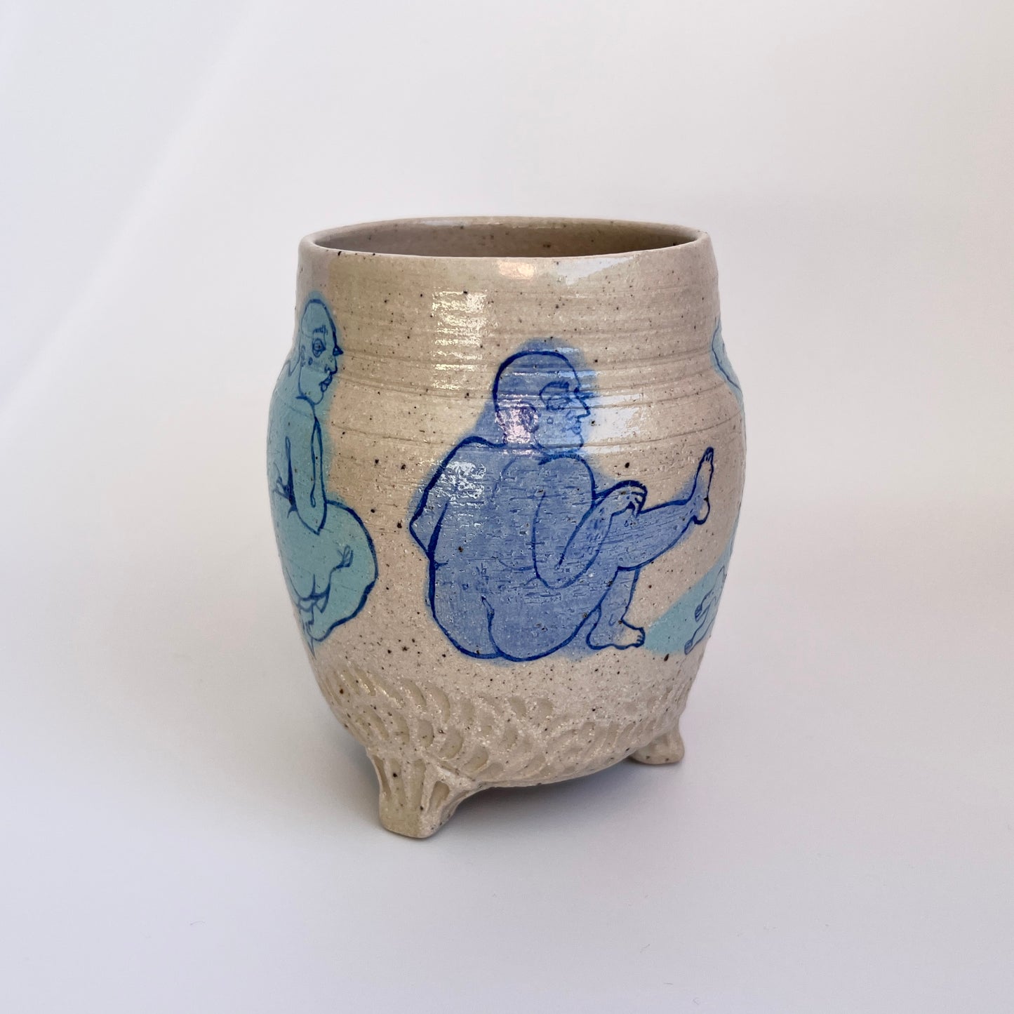 Handcrafted Ceramic Mug – A Celebration of Transgender Beauty (Speckled Stoneware, 300ml)