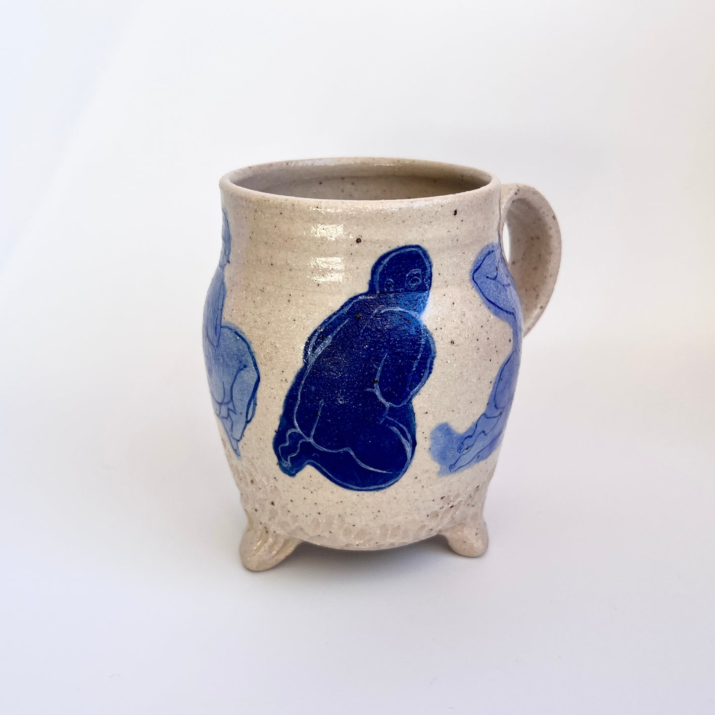 Handcrafted Ceramic Mug – A Celebration of Transgender Beauty (Speckled Stoneware, 300ml)