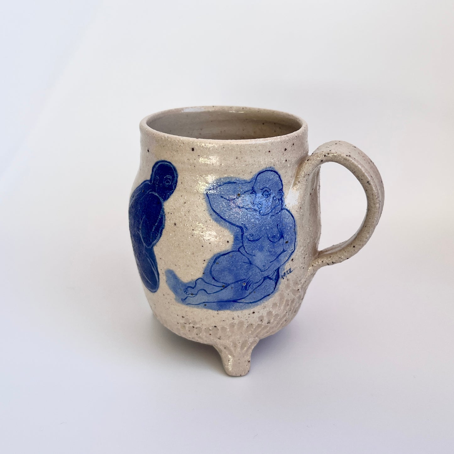 Handcrafted Ceramic Mug – A Celebration of Transgender Beauty (Speckled Stoneware, 300ml)