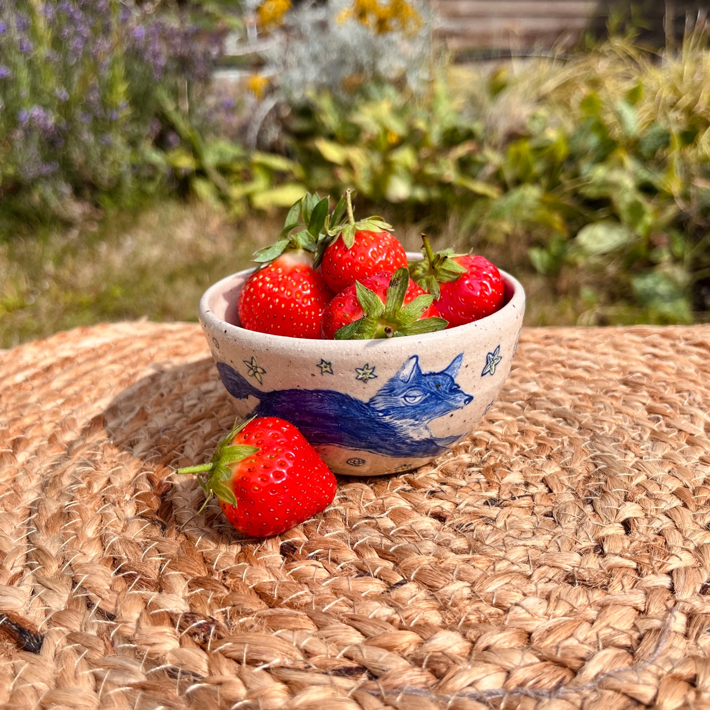 Handcrafted Small Ceramic Bowl – Catch Me If You Can (Speckled Stoneware)