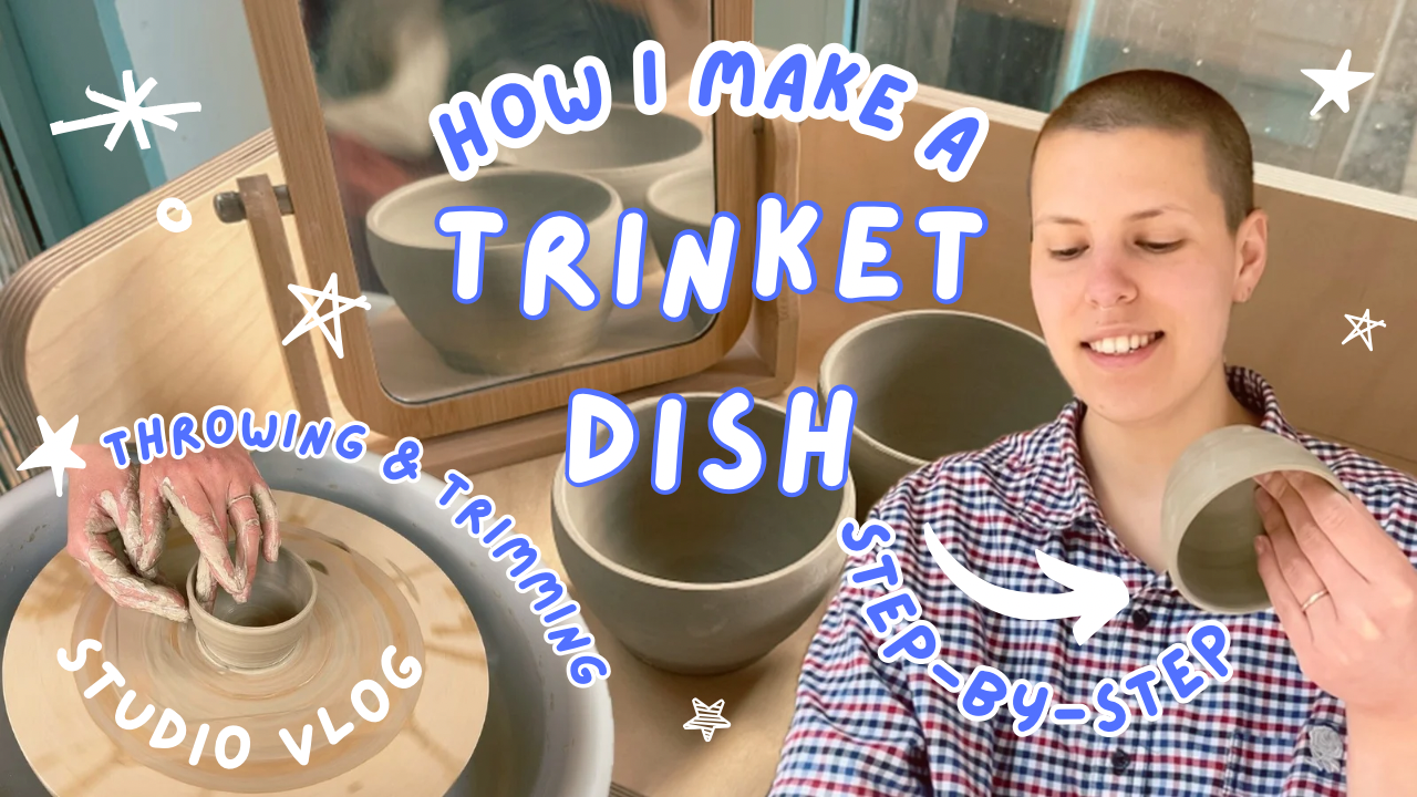 Load video: A vlog style video of how I make a trinket dish